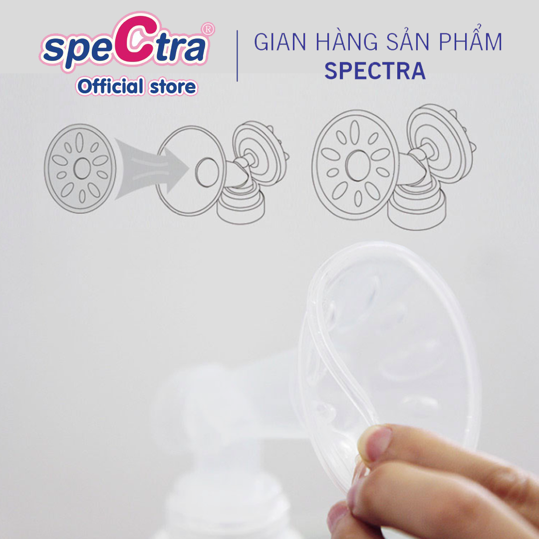 Spectra Breast Pump Massage Funnel - Silicone, Size 20mm/ 24mm/ 28mm, Genuine Product (01 Piece/Set)