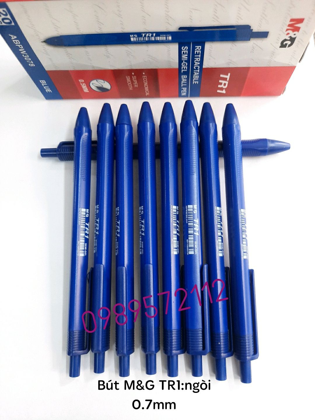 Hộp 20 cái Bút bi TR1 M&G.