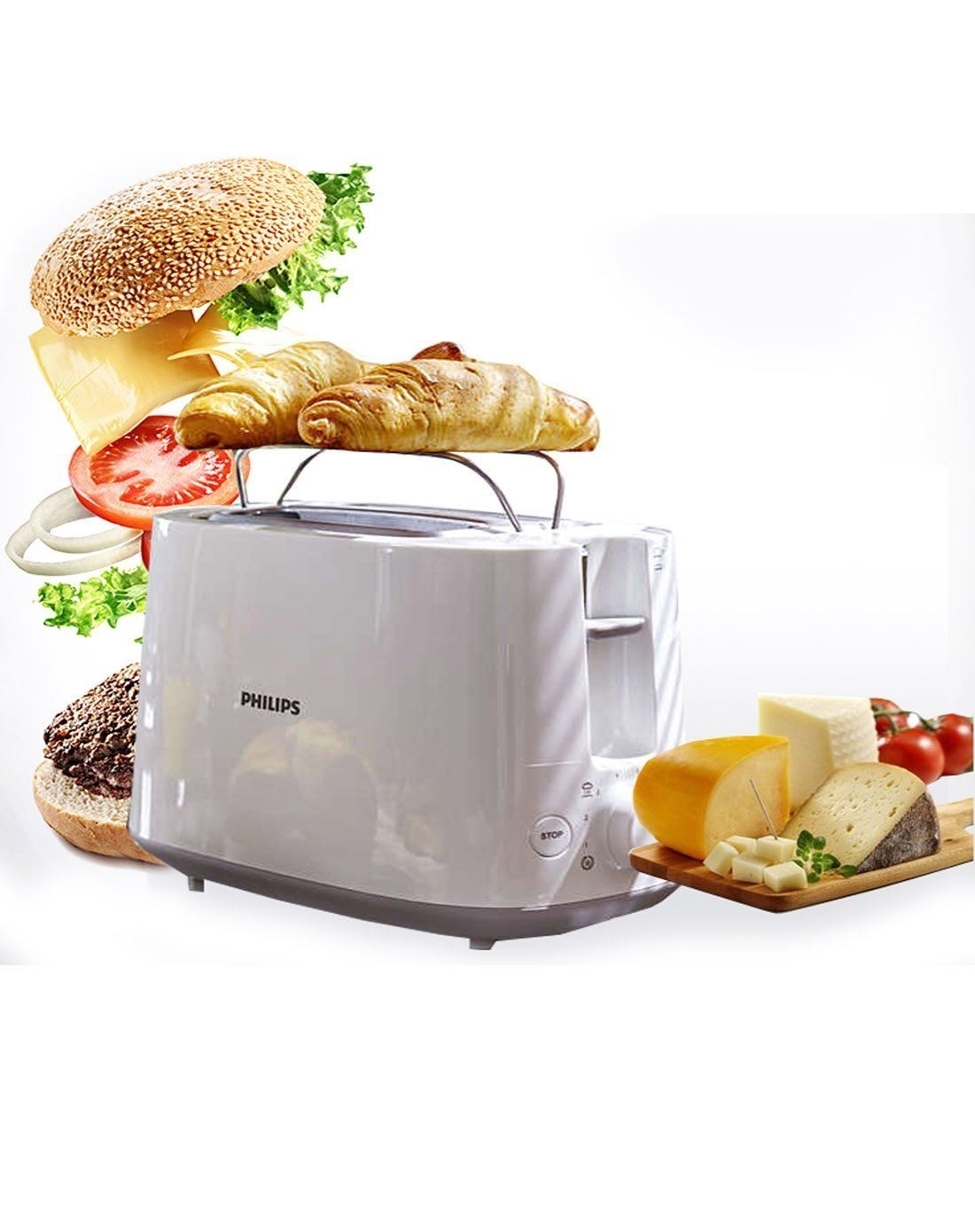 Máy nướng bánh mì cao cấp Philips HD-2582