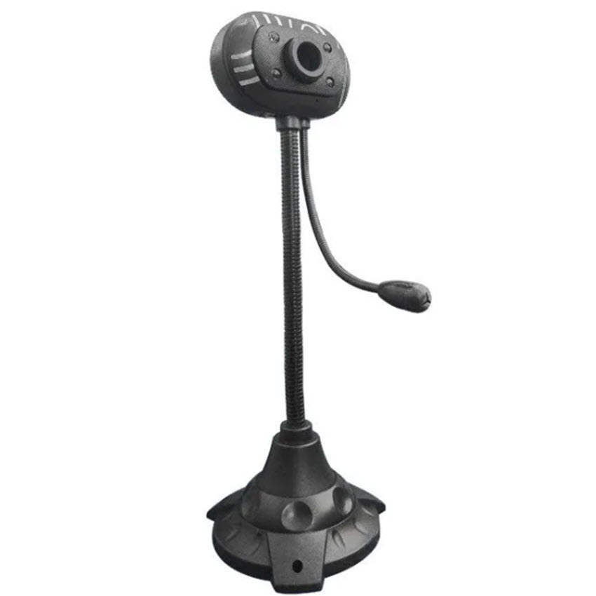 WEBCAM chân cao có mic có 4 đèn led chất lượng cao