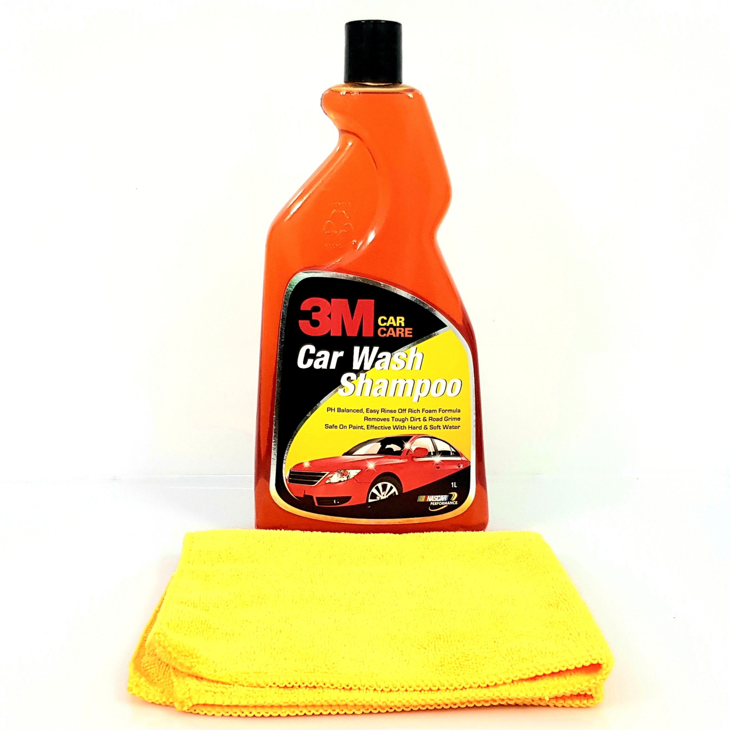 Tặng Khăn - Nước rửa xe bọt tuyết đậm đặc 3M Car Wash Shampoo 1 lít