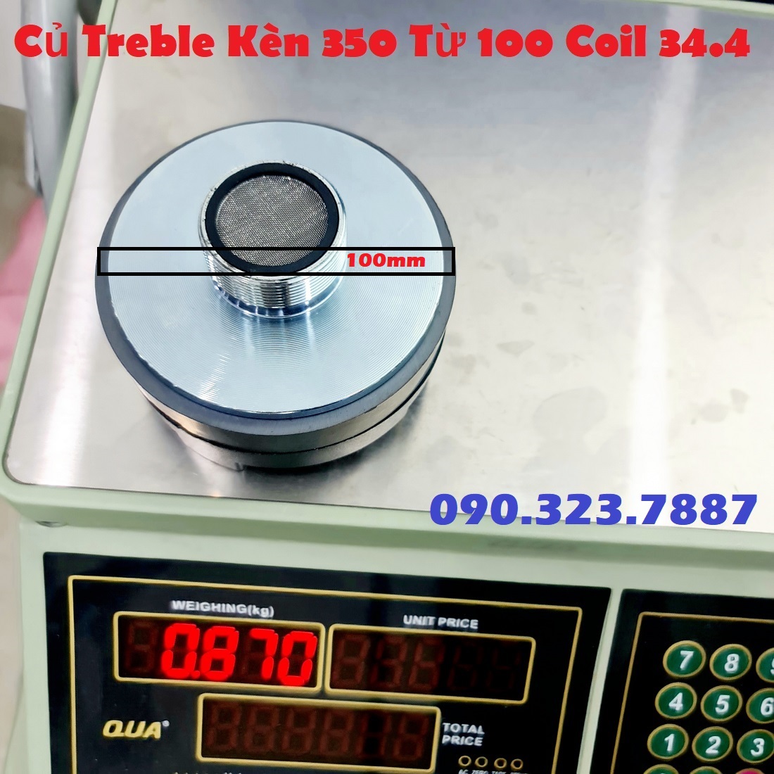 Củ loa Treble Kèn: 250, 350 & 450 Loại tốt. ( 01 cái)