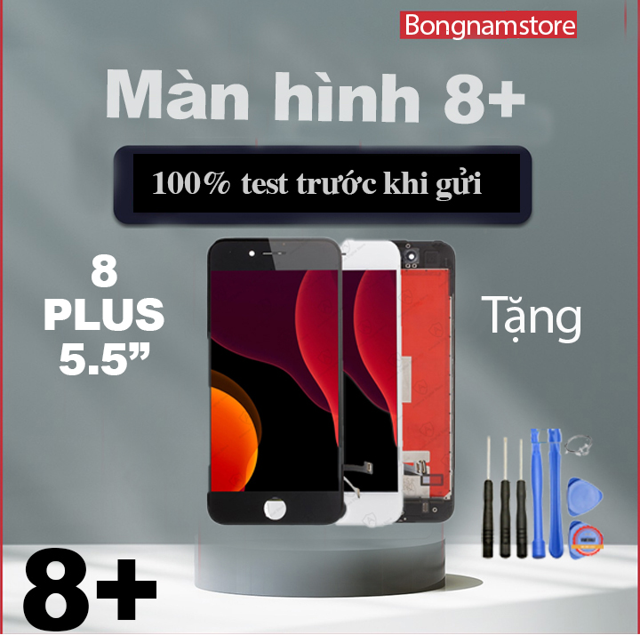 Màn hình thay thế dàn cho i/phone 8 plus tặng bộ sửa tự thay thế