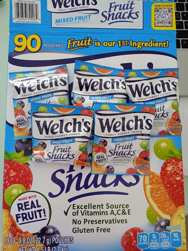 (HSD 10.2024) Kẹo Dẻo Trái Cây Mỹ Welch's Fruit Snacks