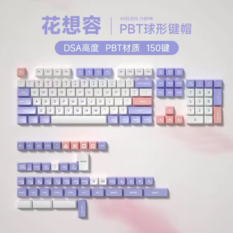 Keycap cherry ROME 173 nút nhựa ABS Doubleshot
