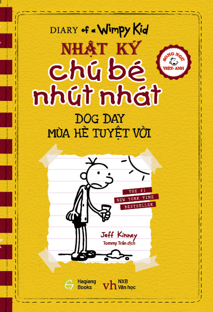 Fahasa - Song Ngữ Việt - Anh - Diary Of A Wimpy Kid - Nhật Ký Chú Bé Nhút Nhát: Mùa Hè Tuyệt Vời - Dog Day