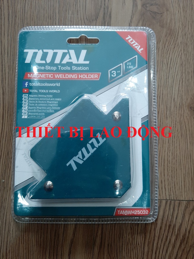 Ke góc nam châm hàn 3 góc Total TAMWH25032
