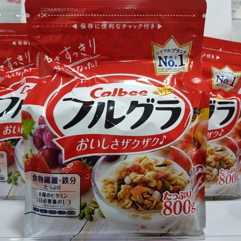 Ngũ cốc Calbee, Ngũ cốc hoa quả Calbee Nhật Bản.