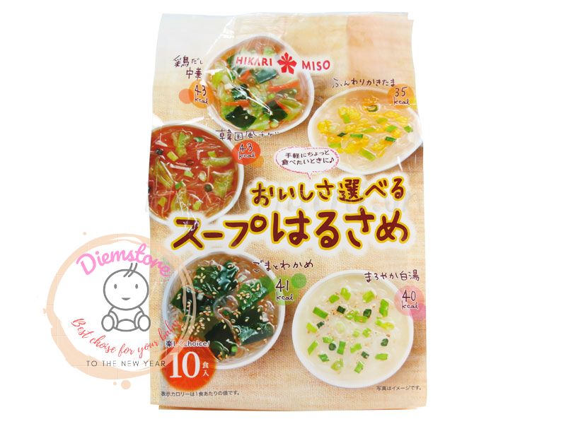 Miến ngũ vị Hikari Miso ăn liền cho bé 12m+