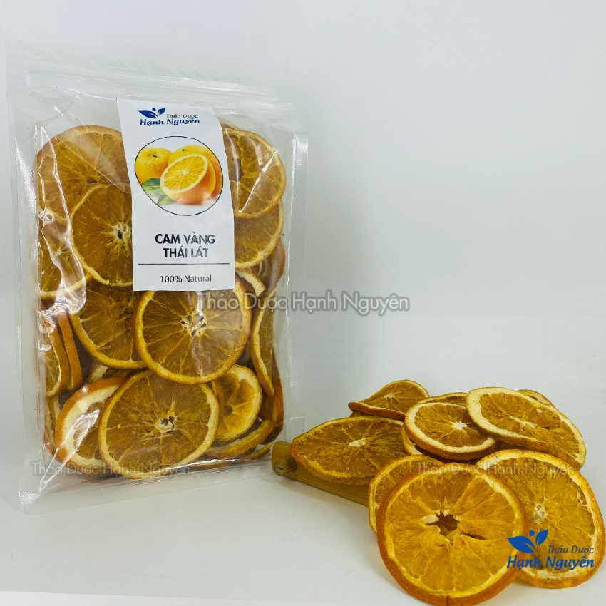 Cam khô 100g, cam vàng sấy lạnh nguyên chất