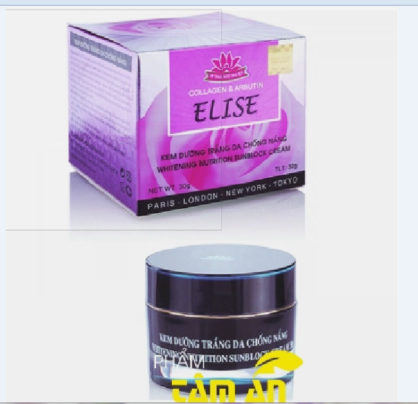 KEM ELISE DƯỠNG TRẮNG DA, CHỐNG NẮNG 30g