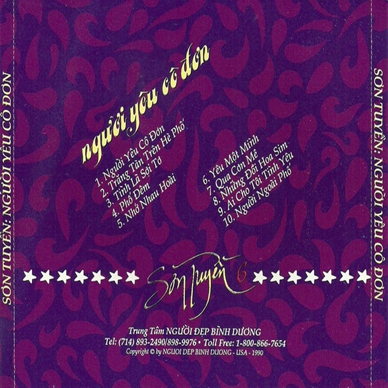 Đĩa CD Nhạc Vàng Sơn Tuyền 6