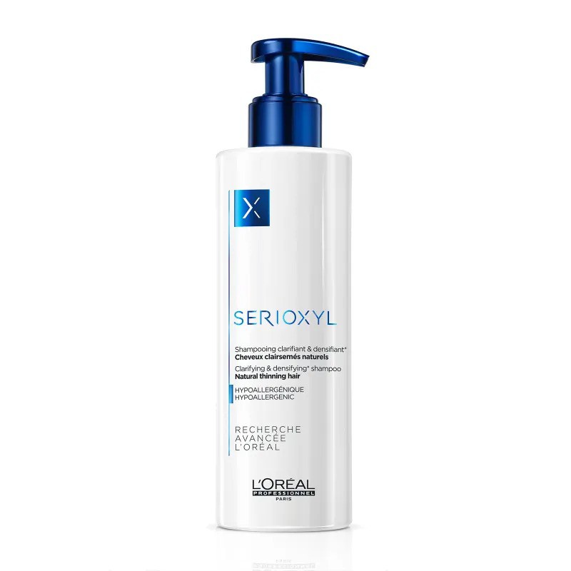Combo dầu gội và tinh chất L'oreal Serioxyl ngăn rụng và kích thích mọc tóc