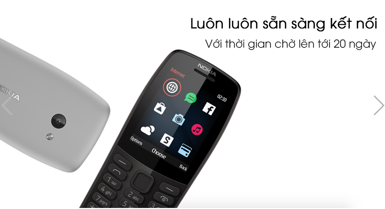 Điện thoại Nokia 210 (chính hãng - bảo hành 12 tháng)