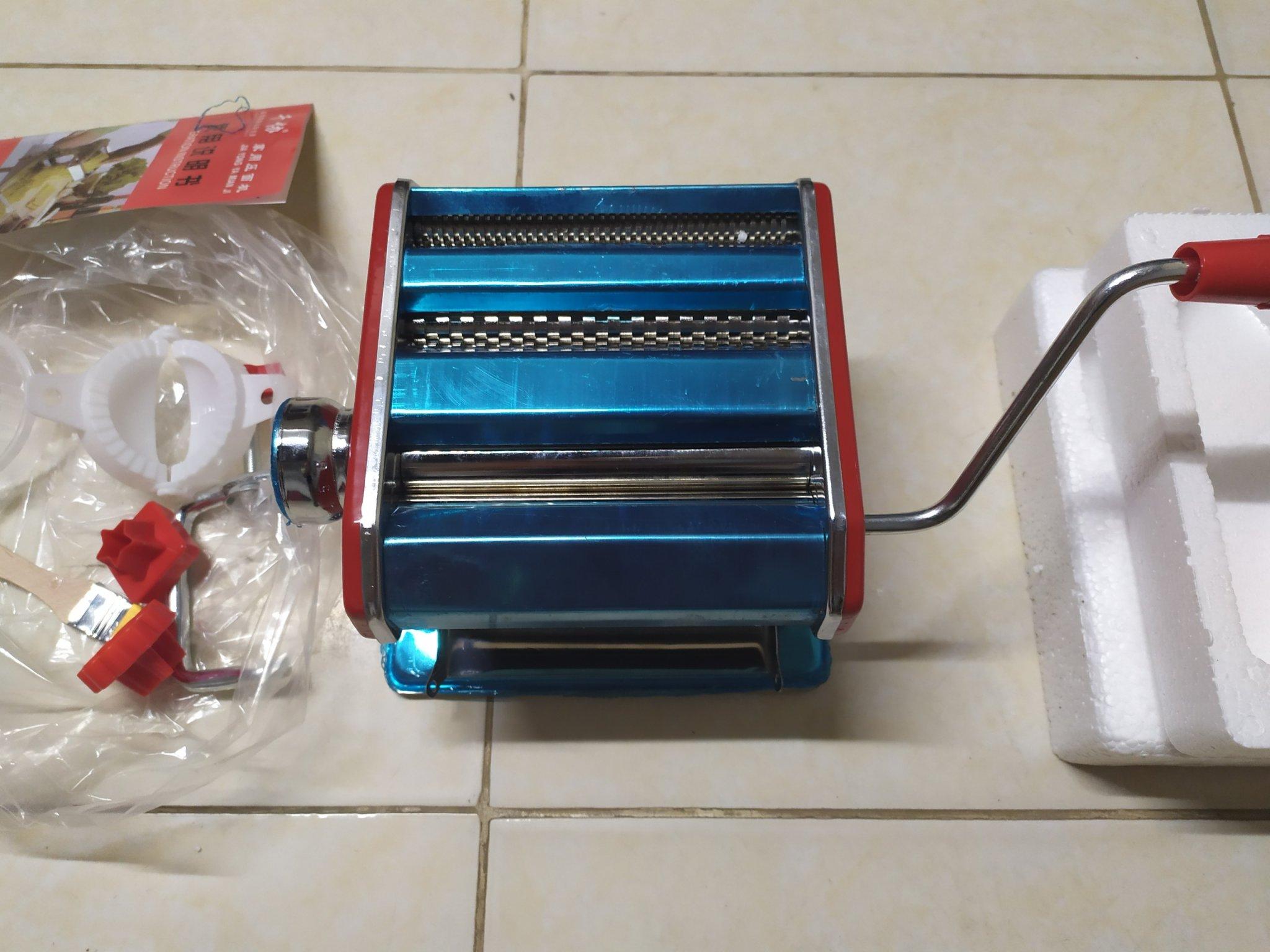 Máy cán bột 3 lưỡi, đa năng, đất sét, đất nặn, mì sợi các loại