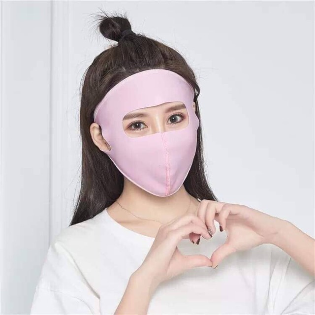 (khosigiasoc) Khẩu Trang Bịt Mặt Chống Nắng Siêu Hot