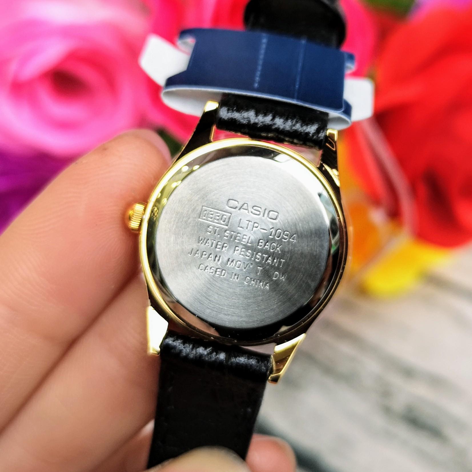 Đồng hồ nữ dây da Casio LTP-1094Q-7B1RDF
