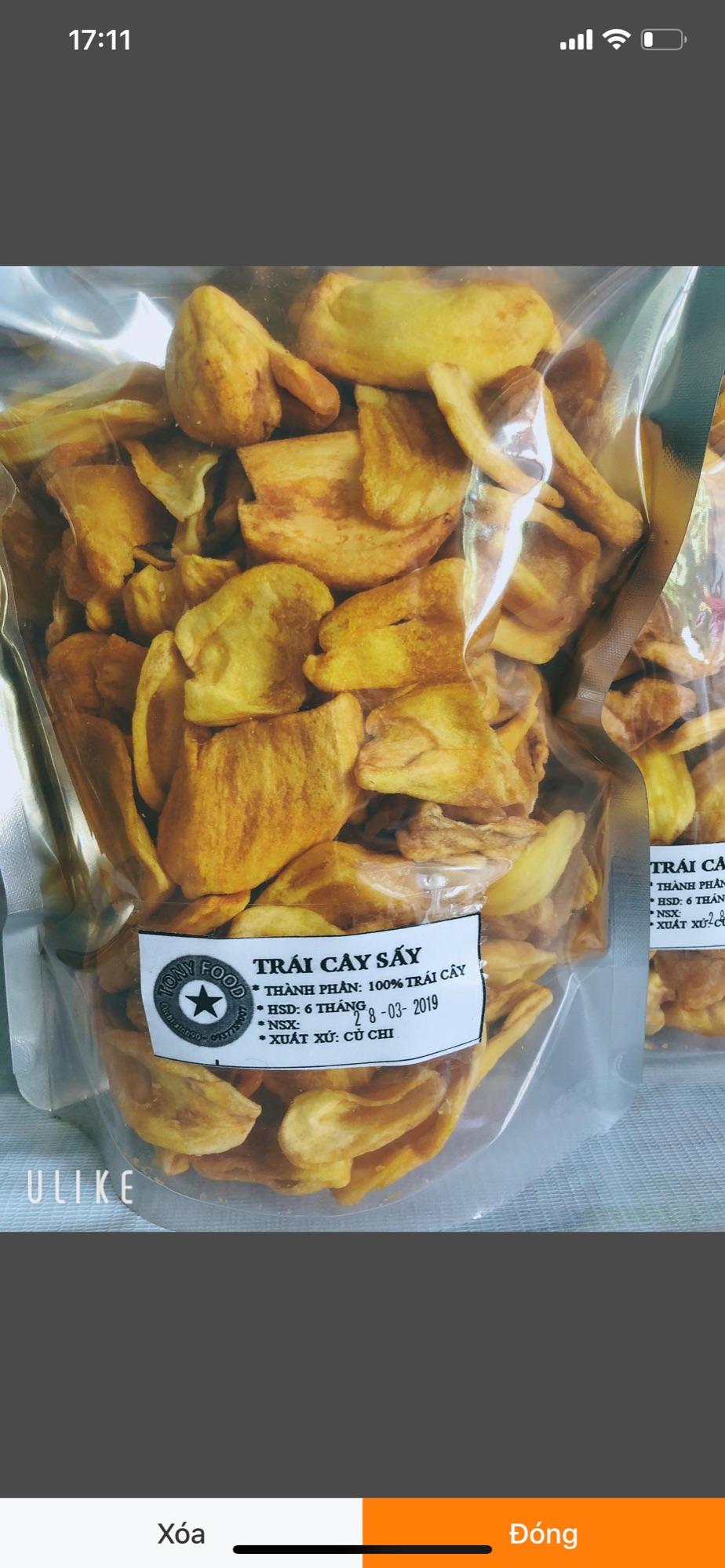 500g Mít Sấy Nguyên Miếng Ngon