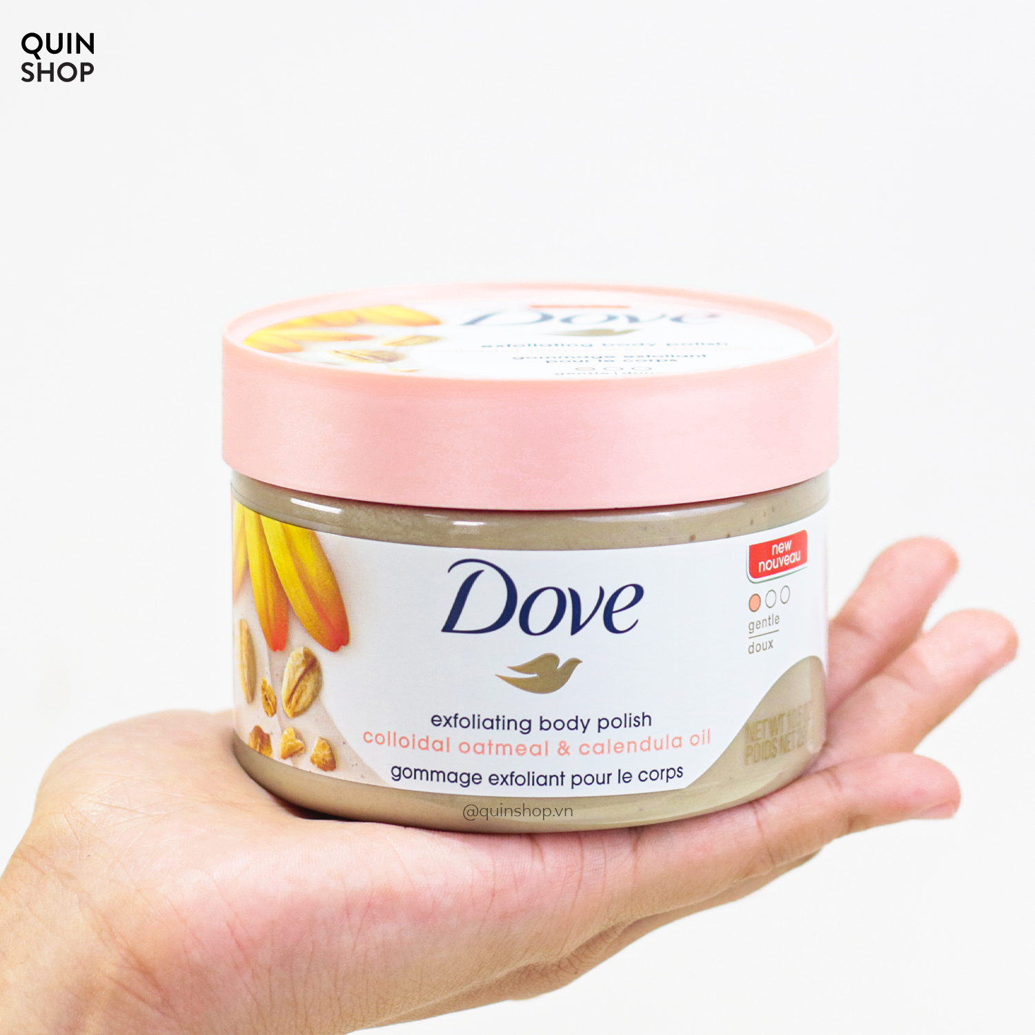 Tẩy Da Chết Toàn Thân Dove Creme Dusch Peeling