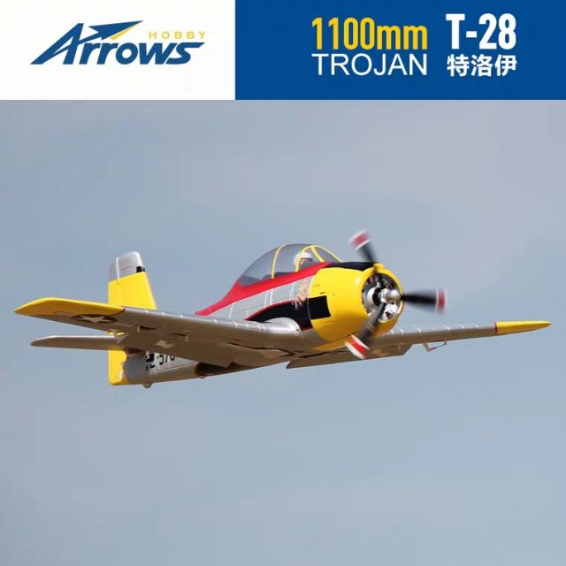 Máy bay điều khiển T28 1100mm TROJAN Siêu đẹp - PNP