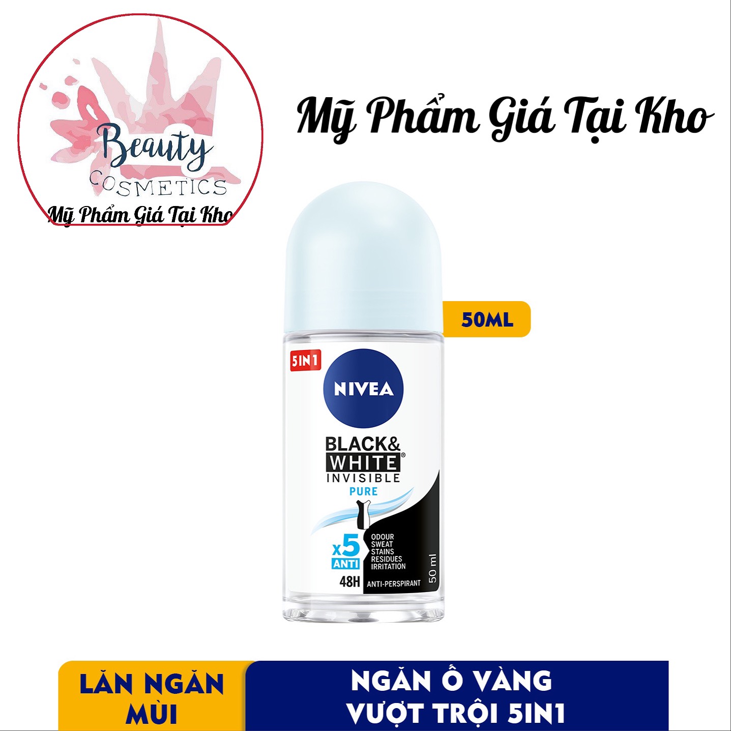 Lăn Khử Mùi Nivea Nữ đủ loại 50ml