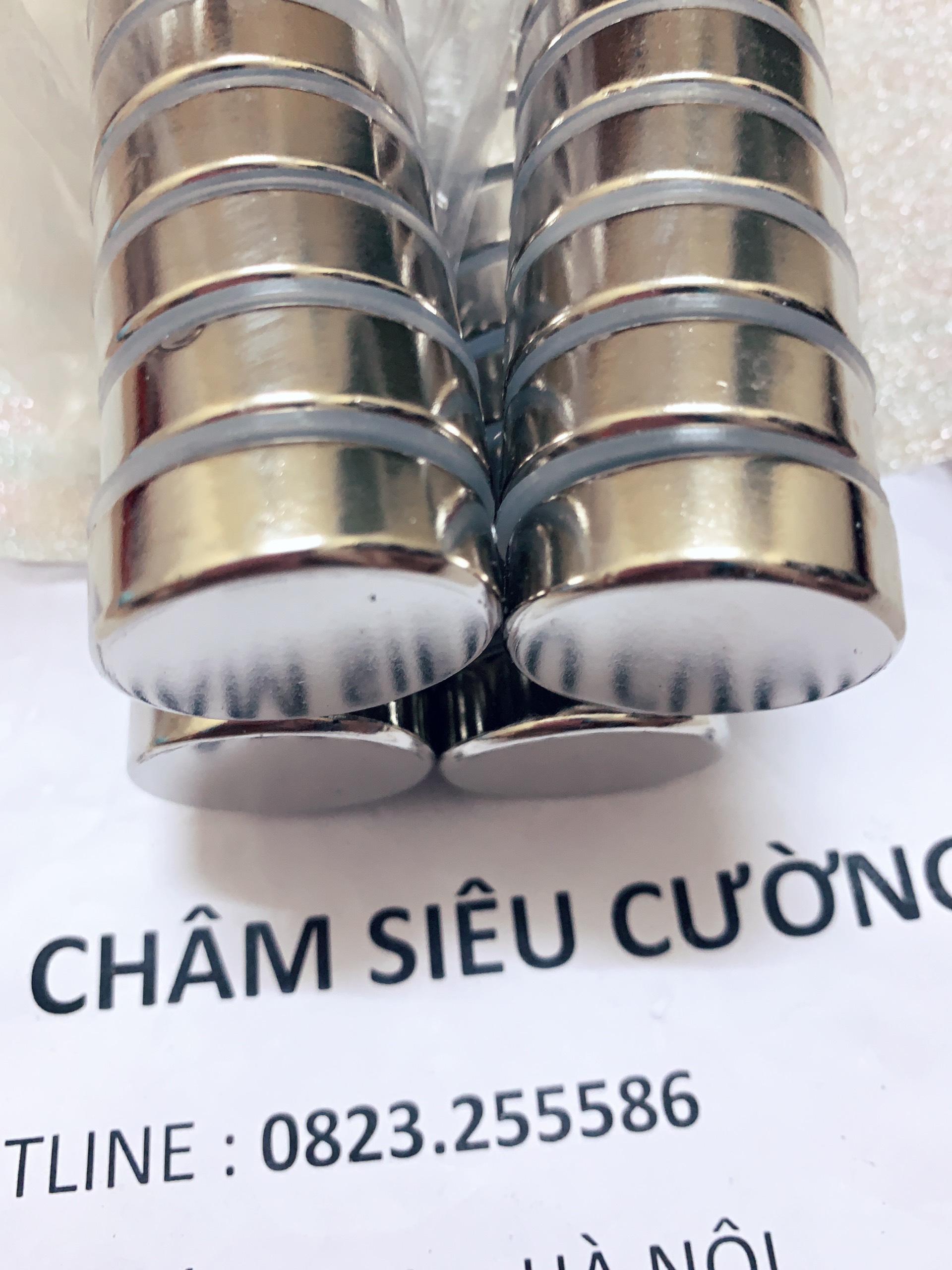 2 viên Nam châm đất hiếm 30x10mm