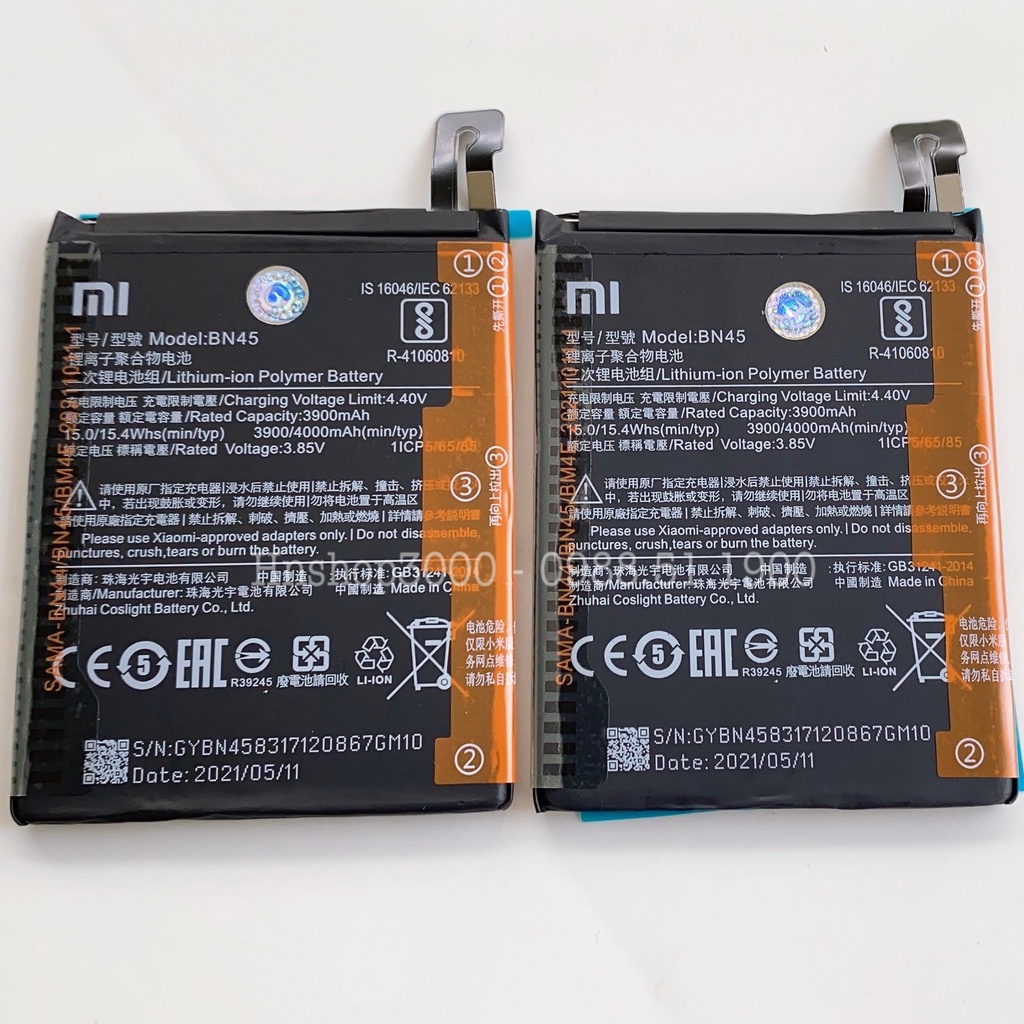 [HCM]Pin Xiaomi Redmi Note 6 Pro  BN48/BN45 xịn