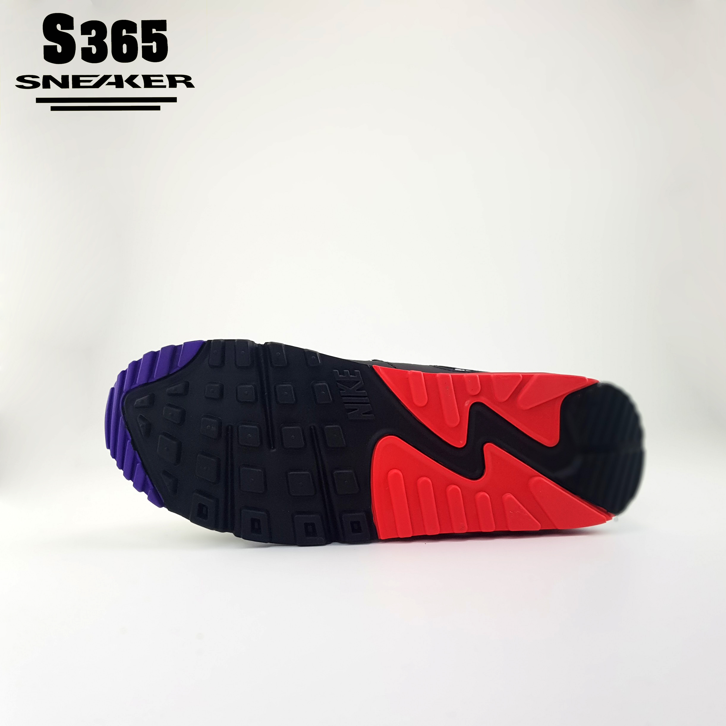 Giày thể thao sneaker Air max 90 White Red - Air max 3