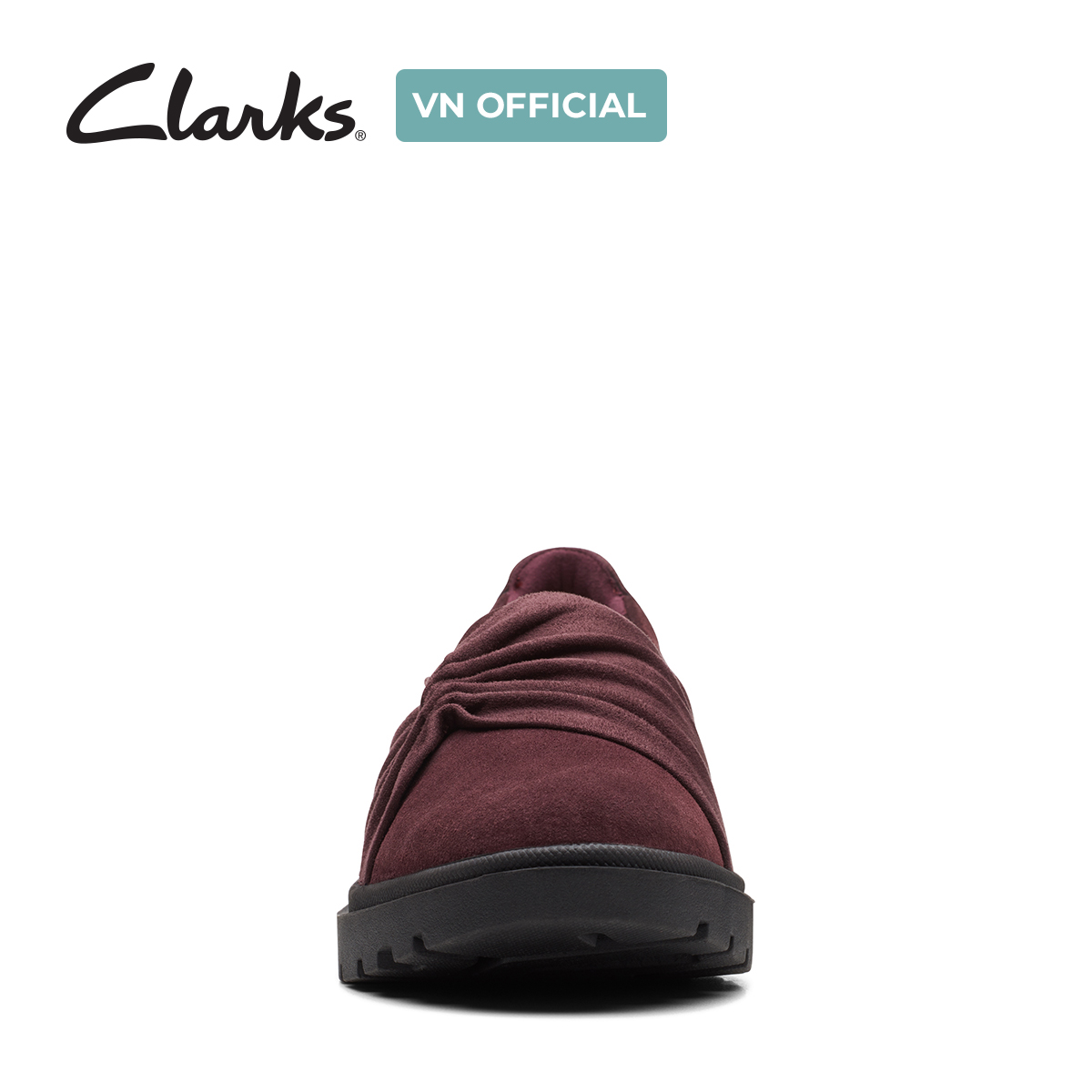 Giày Lười Da Lộn Nữ Clarks - Calla Style