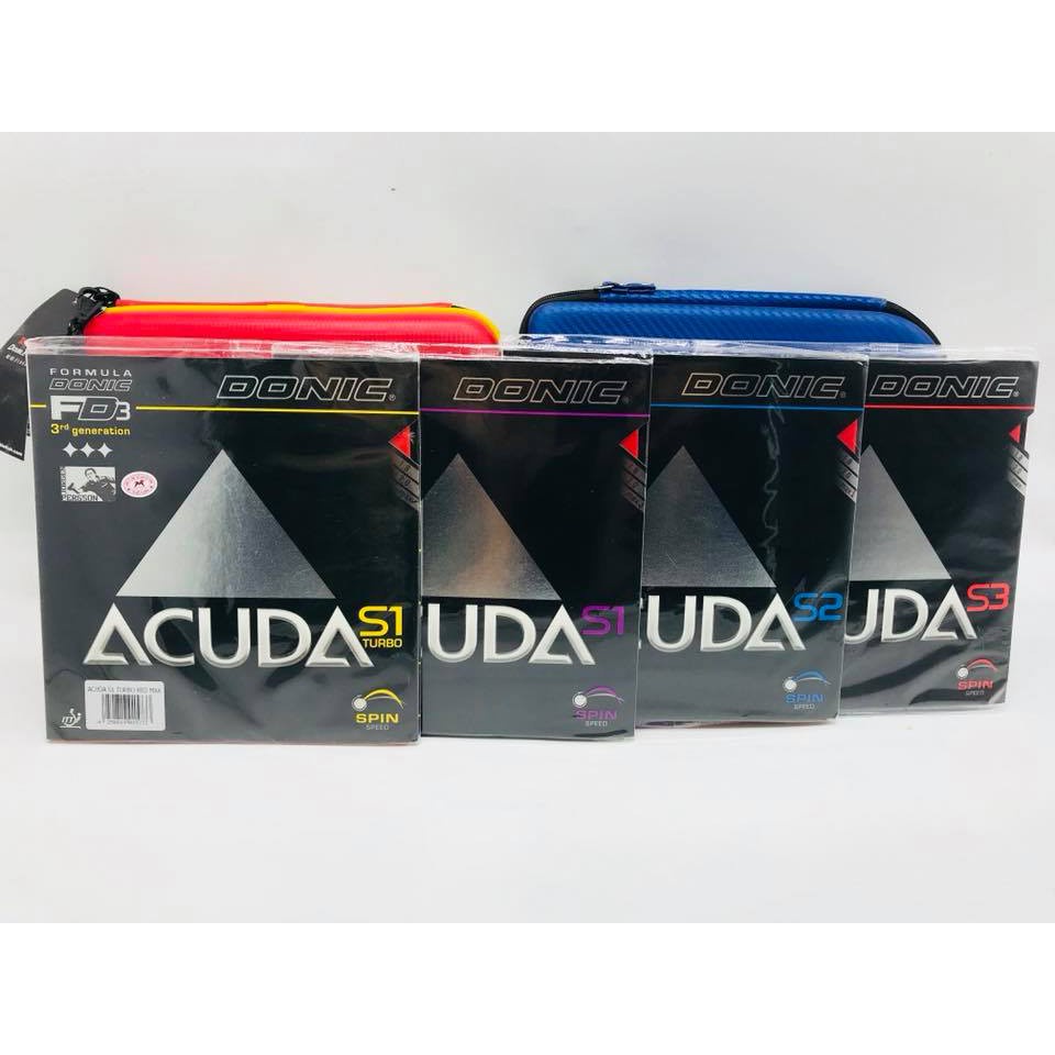 [ FREE SHIP ] Mặt Vợt Bóng Bàn DONIC Acuda S1 S2 S3 Speed Spin và ConTrol