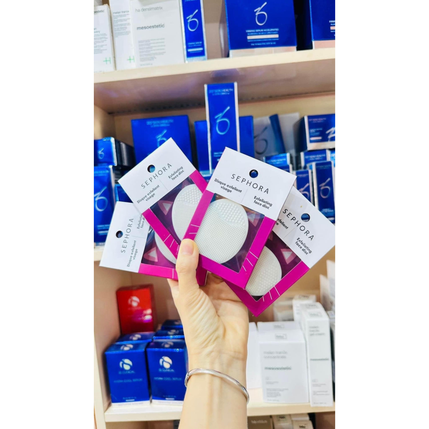 Miếng Rửa Mặt Silicon Sephora Của Pháp