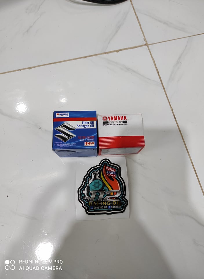 lọc nhớt xe máy suzuki