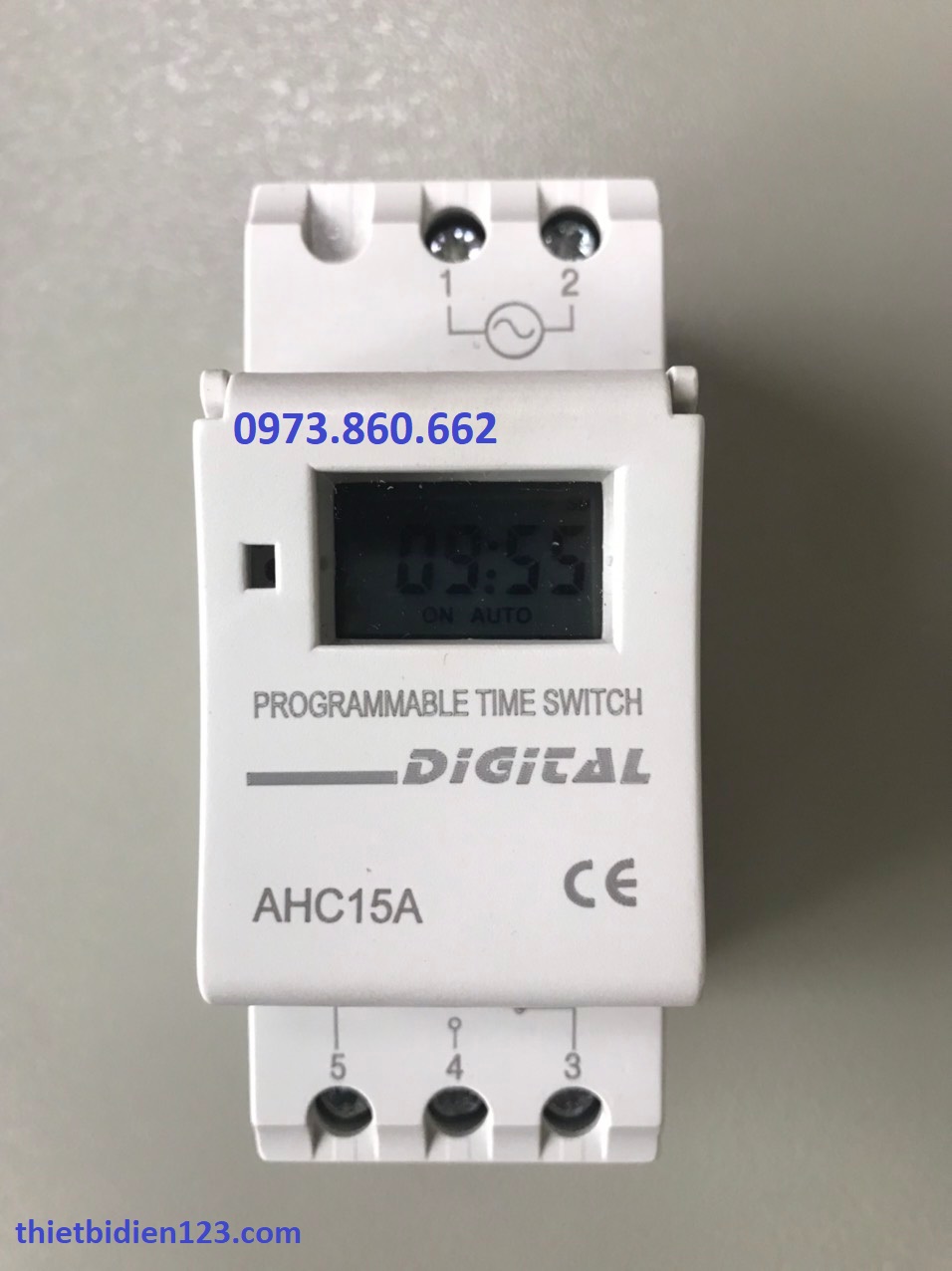 Công tắc hẹn giờ thời gian AHC15A 220V - Timer tuần