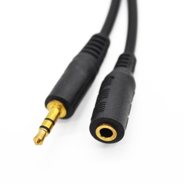 [HCM]5M Cáp loa nối dài Jack 3.5 dài 1.5M  JSJ (dây loa 3.5 đầu đực đầu cái)