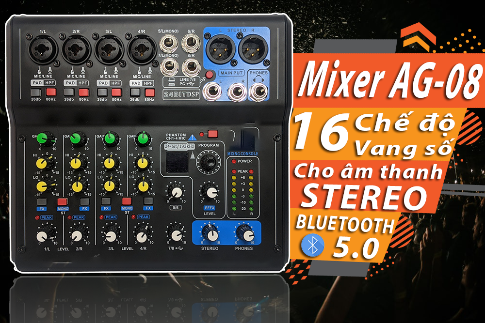 Mixer Max99 - Vang Số - Bluetooth, Hệ Thống Mixer Yamaha Cho Âm Thanh Chuyên Nghiệp, Giá Ngon Ngoài Sức Tưởng Tượng, Mixer Sân Khấu, Mixer Karaoke Hỗ Trợ Lọc Âm Tốt ( 16 Hiệu Ứng) Hỗ Giọng Hát Cực Hay, Cho Chất Lượng Âm Thanh Stereo.