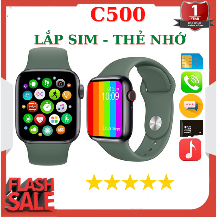 Đồng hồ thông minh Z6 ( C500 ) lắp sim nghe gọi 2 chiều-theo dõi sức khỏe-Máy Ảnh Màn Hình Cảm Ứng Hỗ Trợ Đồng Hồ Cho Nam, Nữ