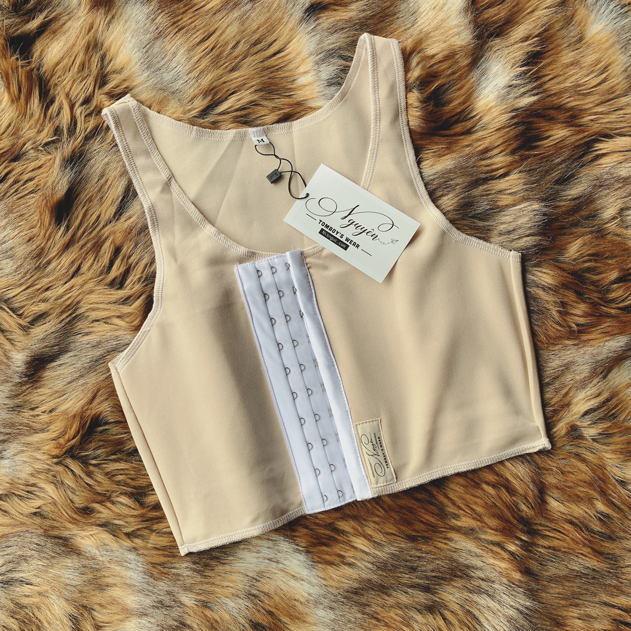 Áo Nịt Khóa Cài Trước Có Gen Không Viền Lót Bó Ngực Tomboy Thể Thao Tập Gym Ba Lỗ Thun Trơn Cotton Bigsize Nguyễn Nguyên