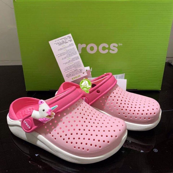 Sục Cross Literide Trẻ Em Màu Hồng Phấn