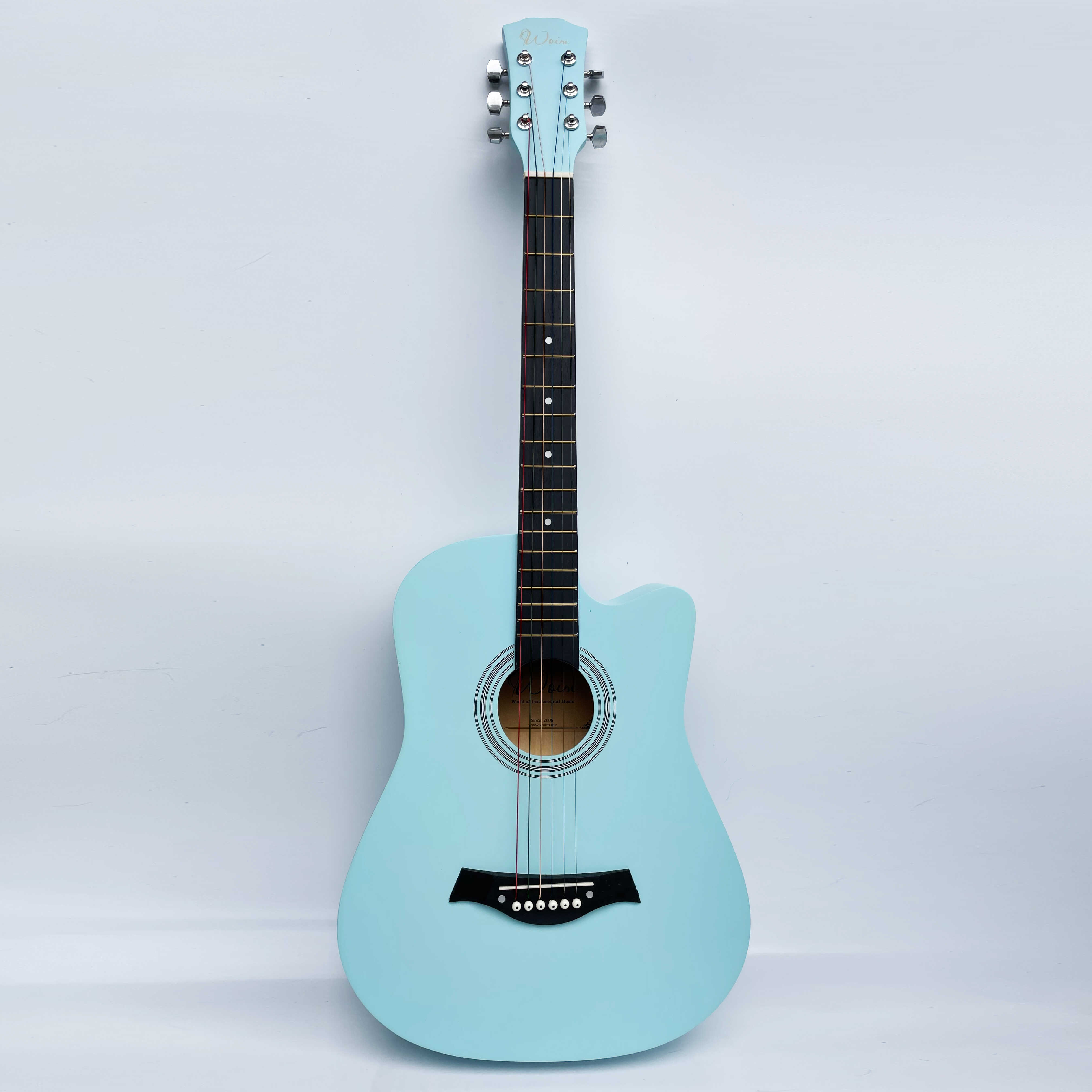 Đàn Guitar Acoustic Gỗ Dáng Khuyết Full Màu