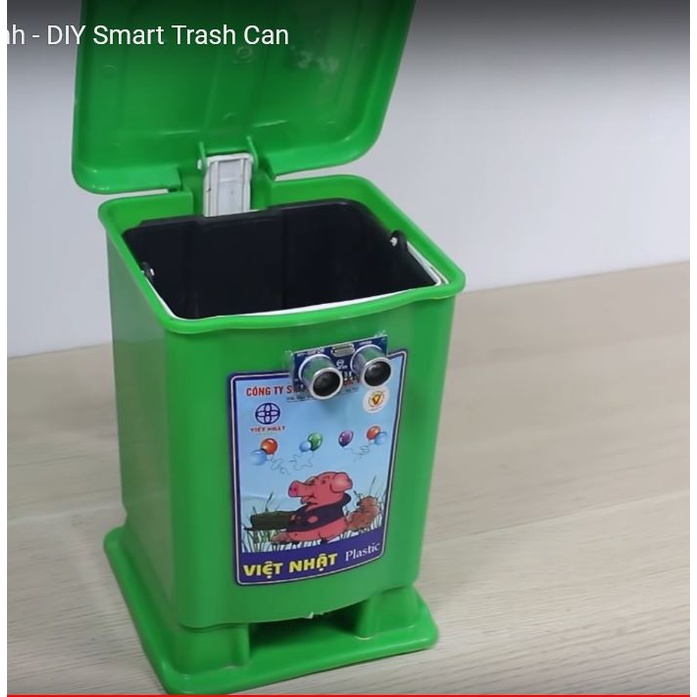 Combo Chế Thùng Rác Thông Minh Arduino