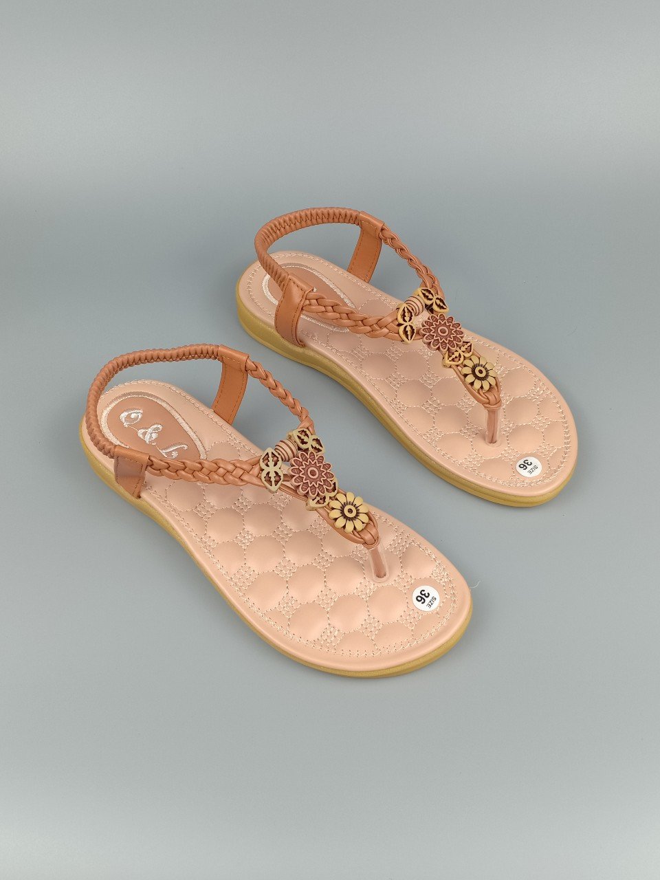 GIÀY SANDAL ĐẾ BỆT XỎ NGÓN ĐẾ LÓT MỀM