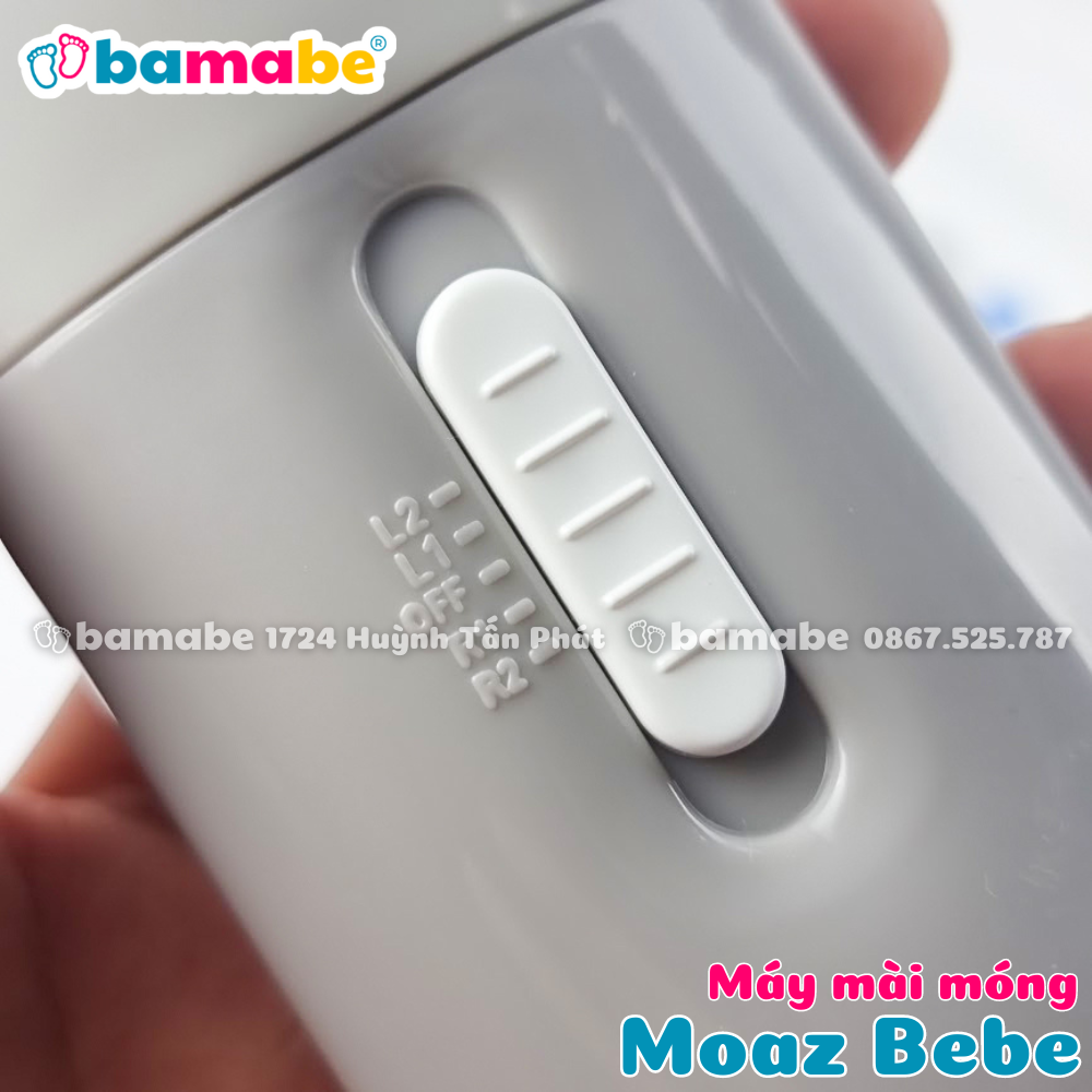 Máy Dũa Móng Tay Moaz Bebe Mb015
