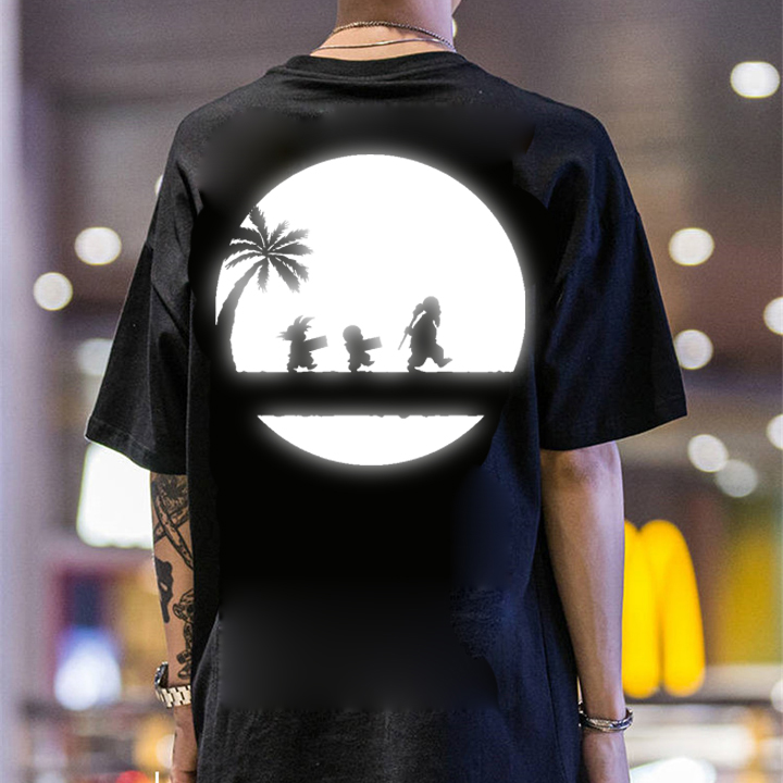 [HCM]ÁO THUN PHẢN QUANG TAY LỠ NAM NỮ THẦY TRÒ GOKU