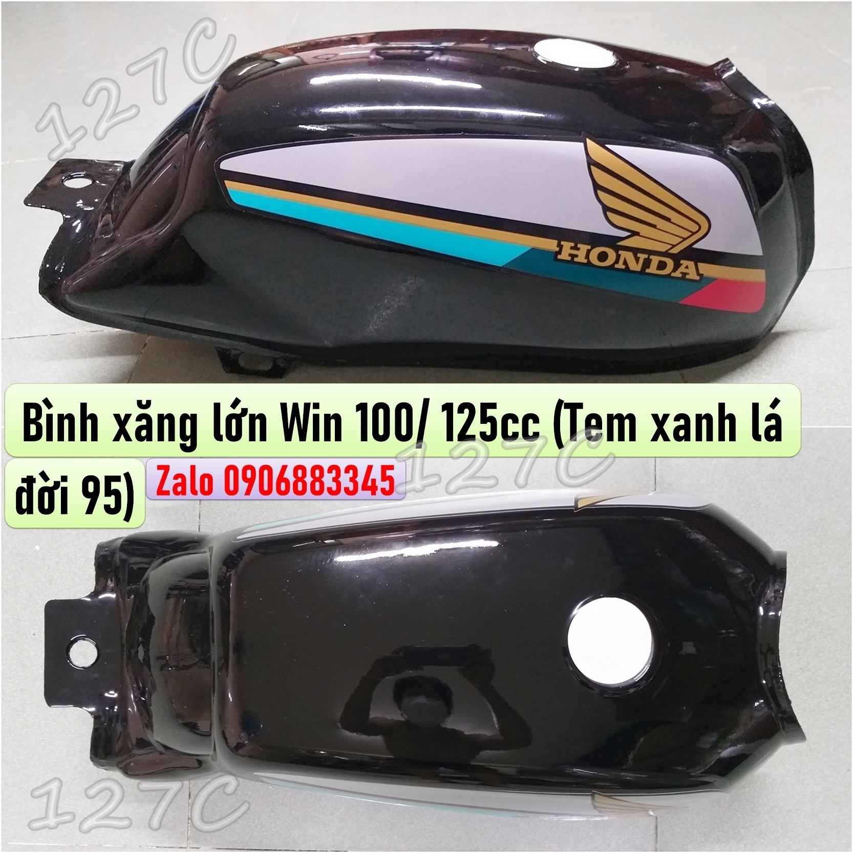 [HCM] Bình xăng lớn Win 100/ 125cc (Có tem hoặc không tem)