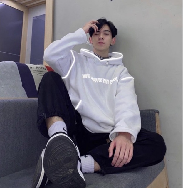 Áo Hoodie Msic (Trắng)