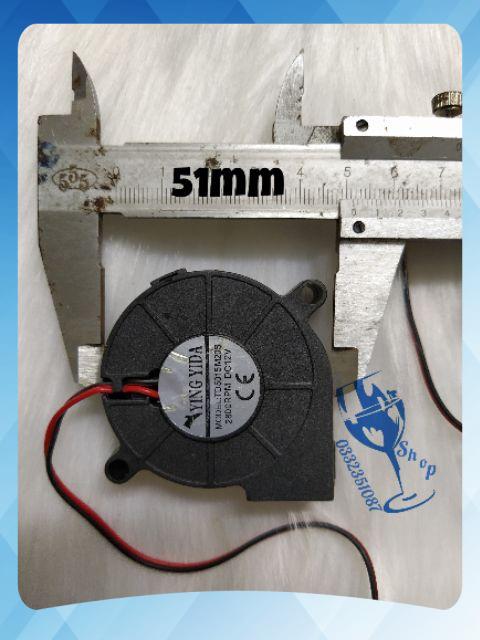 Quạt sên DC 12v