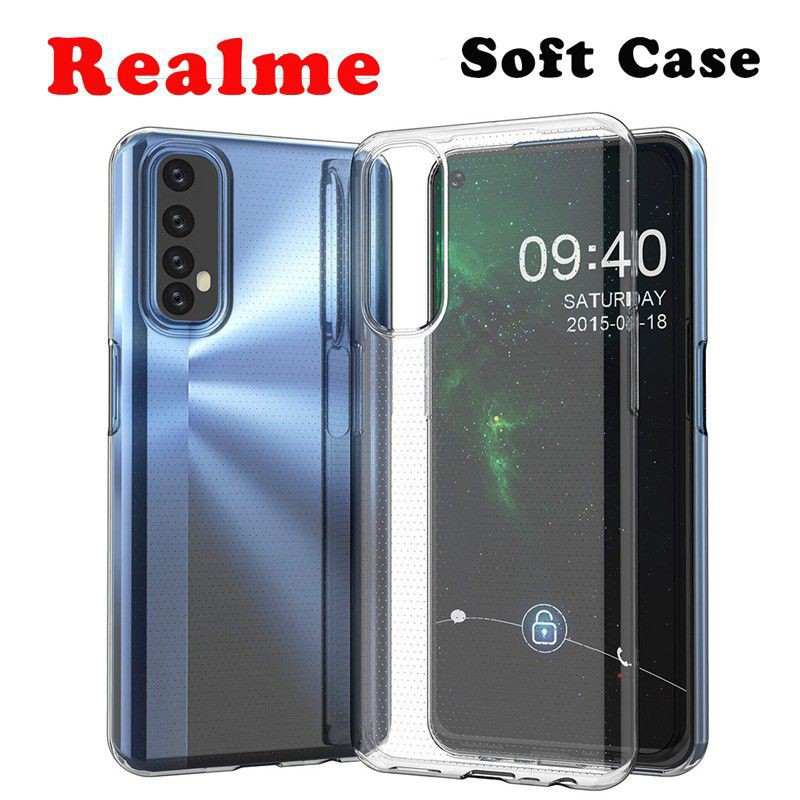 ốp lưng silicon realme 7 / realme 7 pro trong suốt