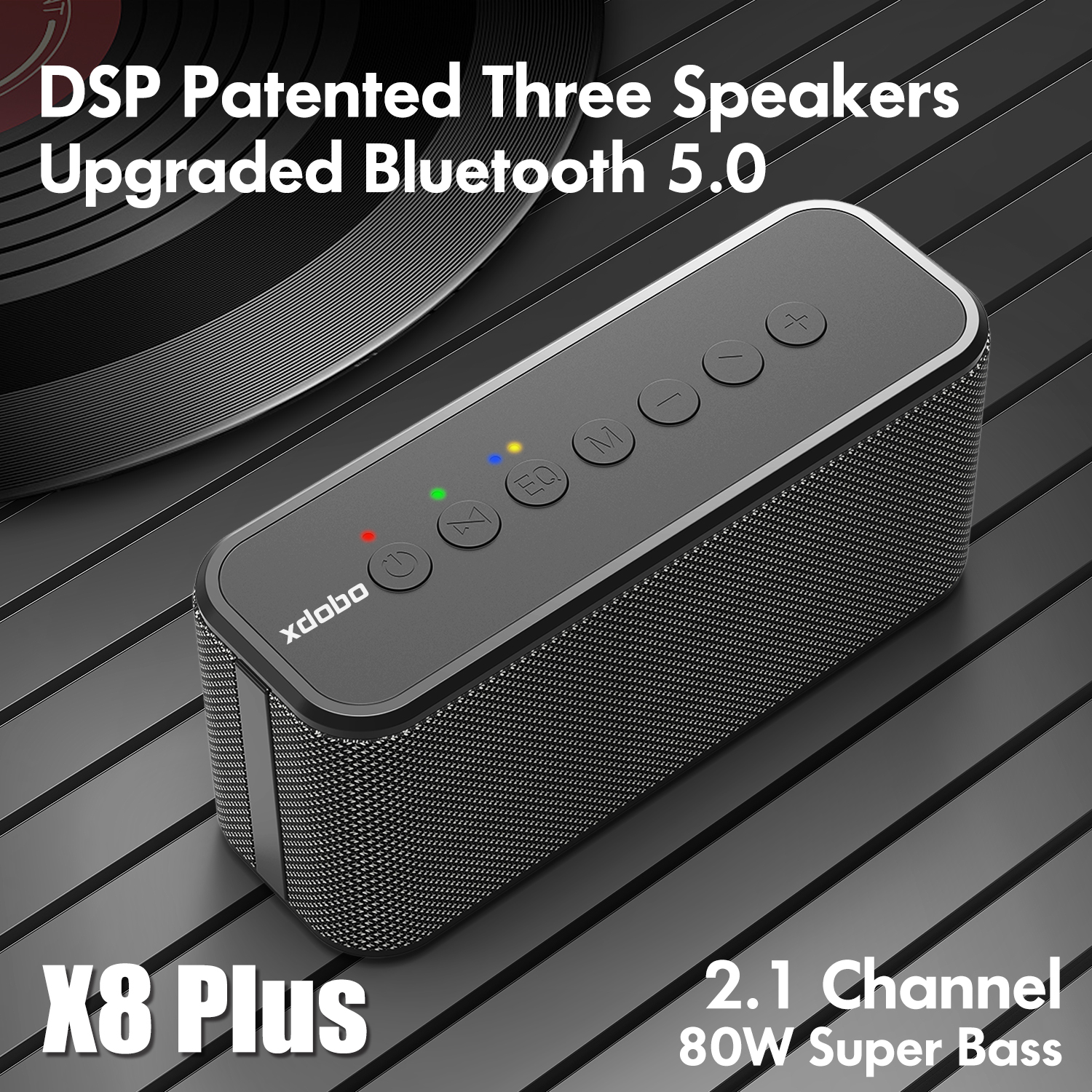 Loa di động bluetooth XDOBO X8Plus Công suât 80W