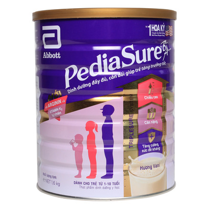 Sữa pediasure lon 1.6kg.hsd date 2023