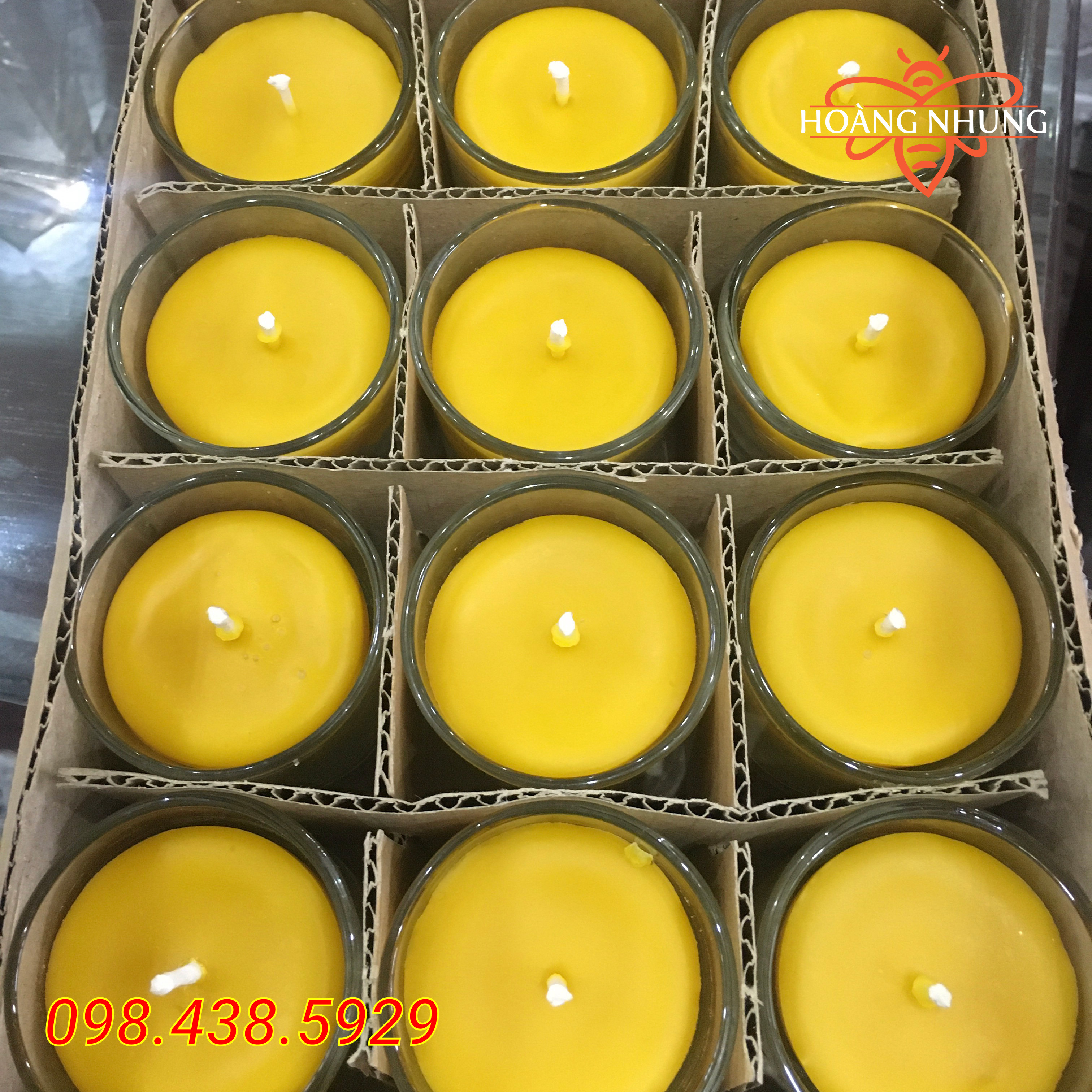 NẾN SÁP ONG NGUYÊN CHẤT HANDMADE (18 - 20h)
